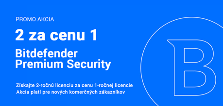 Bitdefender akcia